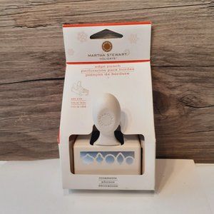 Martha Stewart Border Edge Paper Punch EUC Christmas Holiday Ornaments HTF Rare